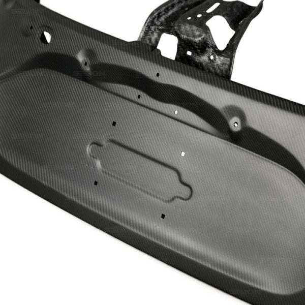 Seibon OEM Dry Carbon Fiber Trunk Lid (17-21 Honda Civic Type R Hatchback) Hot on Sale - Image 2