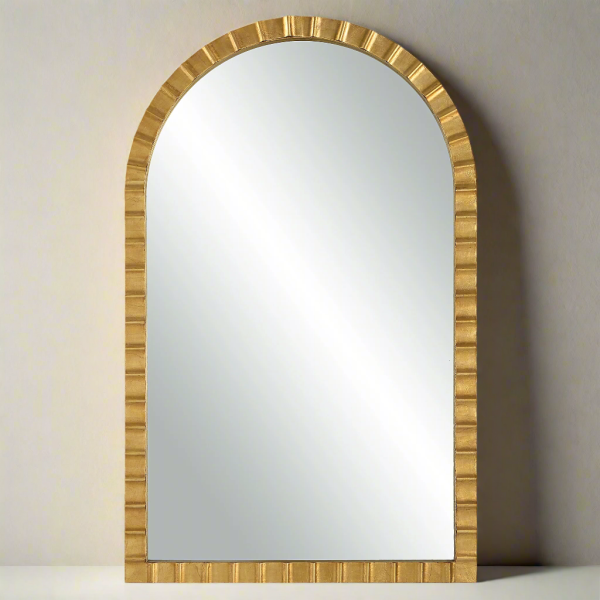 DANDRIDGE GOLD ARCH MIRROR Hot on Sale - Image 5
