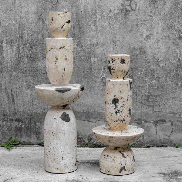 NOUVEAU TOWER SCULPTURES | SET OF 2 Cheap - Image 3